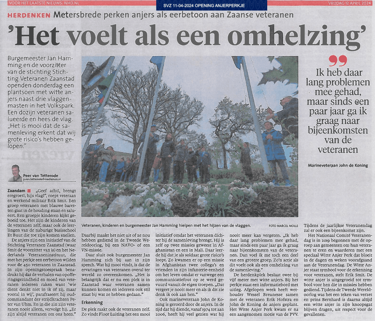 De opening van het Anjerperkje, foto 12
